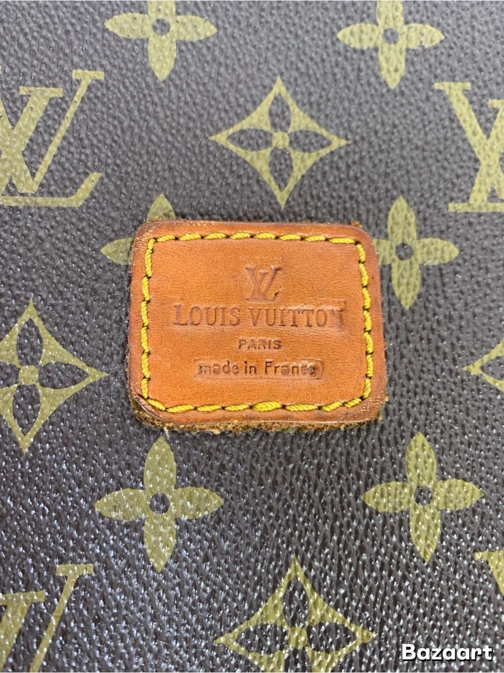 Louis Vuitton clutch monogram toiletry bag brown